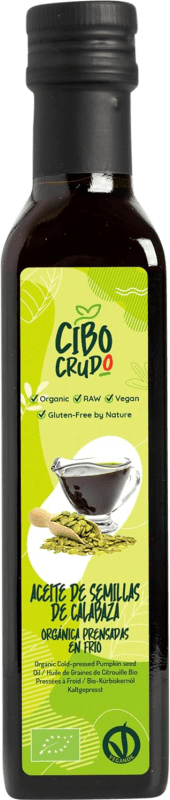 Spedizione Gratuita | Olio da Cucina Cibo Crudo Calabaza Orgánico Olanda Biologico Piccola Bottiglia 25 cl