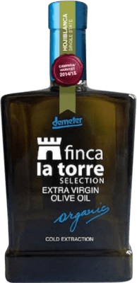 Envoi gratuit | Huile d'Olive Finca la Torre Virgen Extra Ecológico Espagne Hojiblanca Bouteille Medium 50 cl