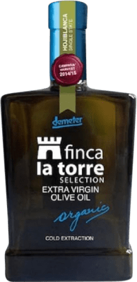 25,95 € | Оливковое масло Finca la Torre Virgen Extra Ecológico Испания Hojiblanca Органический бутылка Medium 50 cl
