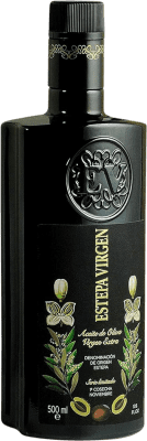 Kostenloser Versand | Olivenöl Estepa Virgen. Virgen Extra Premium Spanien Medium Flasche 50 cl