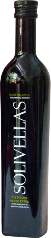 Envío gratis | Aceite de Oliva Solivellas. Virgen Extra España Arbequina Botella Medium 50 cl