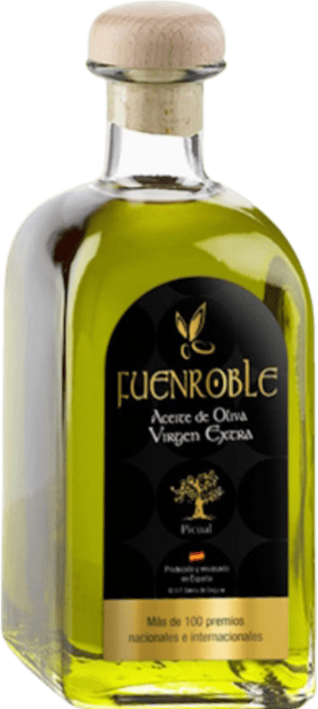 Envío gratis | Aceite de Oliva Potosí 10 Fuenroble Frasca, AOVE Virgen Extra Roble D.O. Sierra de Segura Andalucía España Picual Botella Medium 50 cl Vidrio
