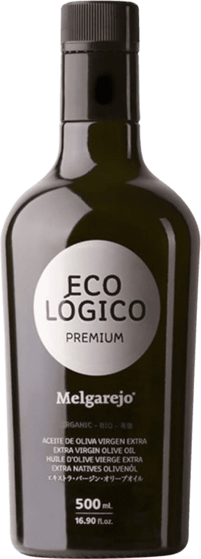 Envio grátis | Azeite de Oliva Melgarejo Virgen Extra Ecológico Andaluzia Espanha Picual Eco Biológico Garrafa Medium 50 cl