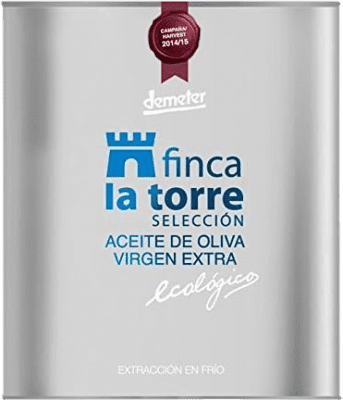 Aceite de Oliva Oro del Desierto Virgen Extra Ecológico Arbequina Botella Especial 2 L