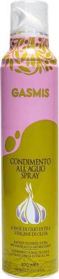 Huile d'Olive Gasmis Virgen Extra al Ajo Spray Aerosol Petite Bouteille 20 cl