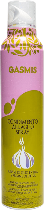 Free Shipping | Olive Oil Gasmis Virgen Extra al Ajo Spray Aerosol Italy Small Bottle 20 cl