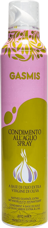 Kostenloser Versand | Olivenöl Gasmis Spray Pulverizador — Sprühzerstäuber, E-NOL Extra Nativ Italien Kleine Flasche 20 cl Aglio — Knoblauch