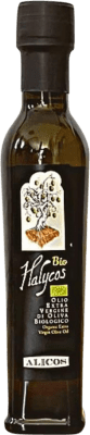 16,95 € | Olio d'Oliva Alicos. Halycos EVO Extra Vergine Italia Bio — Ecologico Bottiglietta 25 cl Spicy — Piccante