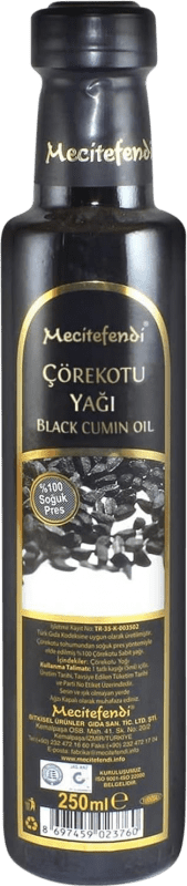 Envio grátis | Óleo Vegetal Mecitefendi. Nigelle Turquia Garrafinha 25 cl Comino — Cominho