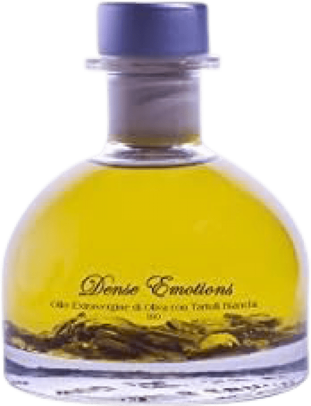 Kostenloser Versand | Olivenöl Guiuliano Tartufi Llauna Dense Emotions Virgen Extra Trufas Blancas Orgánico Italien Ökologisch Miniaturflasche 10 cl