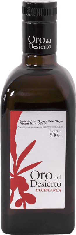 Envio grátis | Azeite de Oliva Oro del Desierto AOVE Virgem Extra Espanha Hojiblanca Eco — Biológico Garrafa Medium 50 cl