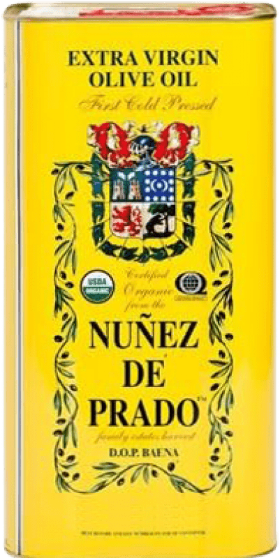 19,95 € | Olio d'Oliva Núñez de Prado Virgen Extra Hojiblanca Picudo Spagna Picual, Hojiblanca 1 L