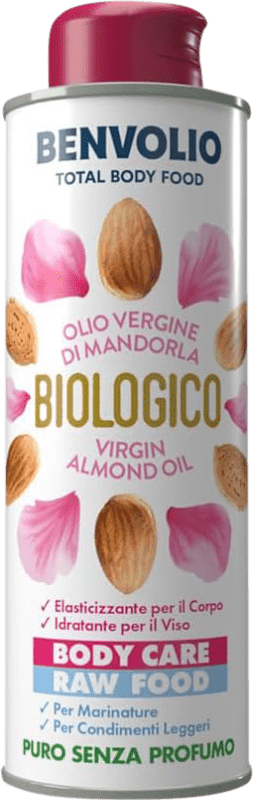 Envío gratis | Aceite de Cocina Benvolio 1938 Almendras Dulces Ecológico Italia Botellín 25 cl