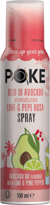 Pflanzenöl Alimentare Italiana Miniaturflasche 10 cl Aguacate — Avocado, Lima — Limette, Pimienta Rosa — Rosa Pfeffer