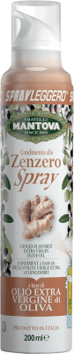 Aceite de Oliva Alimentare Italiana Spray Pulverizador, AOVE Virgen Extra Botellín 20 cl Jengibre