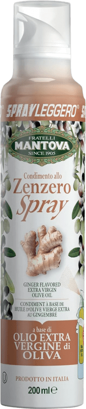 Envío gratis | Aceite de Oliva Alimentare Italiana Spray Pulverizador, AOVE Virgen Extra Italia Botellín 20 cl Jengibre