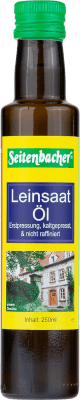 送料無料 | 2個入りボックス クッキングオイル Seitenbacher Lino Orgánico ドイツ 小型ボトル 25 cl