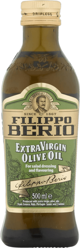 Kostenloser Versand | Olivenöl Filippo Berio E-NOL Extra Nativ Italien Medium-Flasche 50 cl