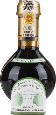 Kostenloser Versand | Essig Gambigliani Zoccoli Balsamico D.O.C. Modena Italien 25 Jahre Miniaturflasche 10 cl