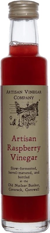 Free Shipping | 3 units box Vinegar Artisan Frambuesa United Kingdom Small Bottle 25 cl