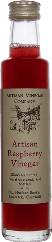 Spedizione Gratuita | Scatola da 3 unità Aceto Artisan Frambuesa Regno Unito Bottiglietta 25 cl Raspberry — Lampone