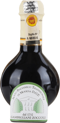 Kostenloser Versand | Essig Gambigliani Zoccoli Balsamico D.O.C. Modena Italien 12 Jahre Miniaturflasche 10 cl