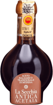 Spedizione Gratuita | Aceto La Secchia Extra Vecchio Balsamico D.O.C. Modena Italia 25 Anni Bottiglia Miniatura 10 cl