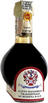 84,95 € Envio grátis | Vinagre Malpighi. Balsamico D.O.C. Modena 12 Anos Garrafa Miniatura 10 cl