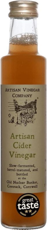Бесплатная доставка | Уксус Artisan Sidra de Manzana Объединенное Королевство Маленькая бутылка 25 cl