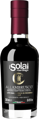 Spedizione Gratuita | Aceto I Solai di San Giorgio Allambrusco Balsamico D.O.C. Modena Italia Lambrusco Piccola Bottiglia 25 cl