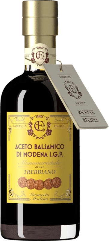 Kostenloser Versand | Essig Cazzola Fiorini Famiglia Fiorini Balsamico D.O.C. Modena Italien Trebbiano Kleine Flasche 25 cl