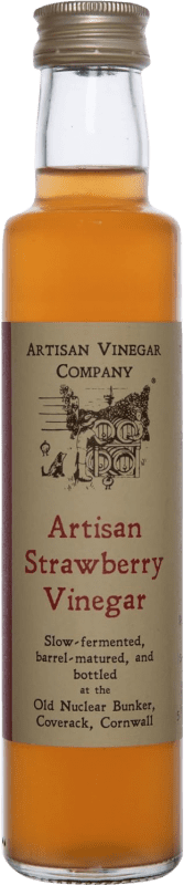 Envio grátis | Vinagre Artisan Reino Unido Garrafinha 25 cl Strawberry — Morango