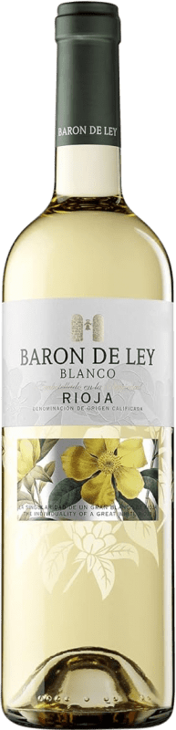 11,95 € Бесплатная доставка | Белое вино Barón de Ley Viura y Malvasia Blanco D.O.Ca. Rioja