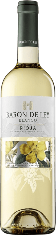 8,95 € | Vinho branco Barón de Ley Viura y Malvasia Blanco D.O.Ca. Rioja La Rioja Espanha Viura, Malvasía 75 cl