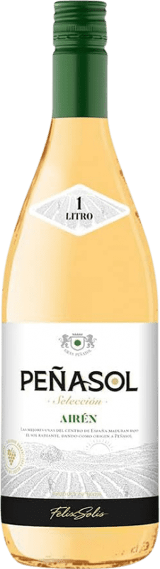 Free Shipping | White wine Peñasol Blanco Spain Airén 1 L