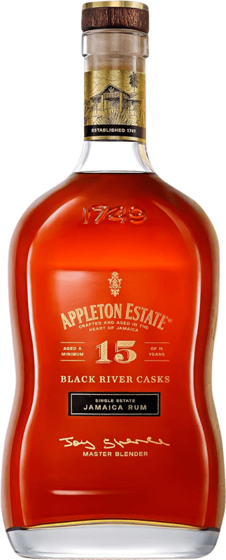 119,95 € Envio grátis | Rum Appleton Estate Black River Jamaica Cask — Barrica 15 Anos