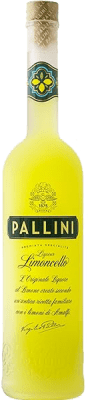 Бесплатная доставка | Коробка из 4 единиц Ликёры Pallini Limoncello D.O.C. Costa d'Amalfi Италия миниатюрная бутылка 5 cl