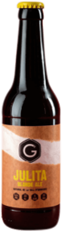17,95 € Free Shipping | 3 units box Beer Graner Julita One-Third Bottle 33 cl