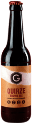 11,95 € | Коробка из 3 единиц Пиво Graner Quirze Каталония Испания треть литровая бутылка 33 cl