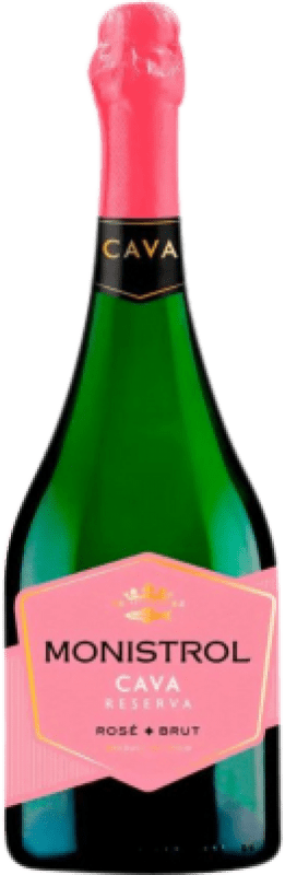 9,95 € Envoi gratuit | Rosé mousseux Marqués de Monistrol Rosé Brut Réserve D.O. Cava