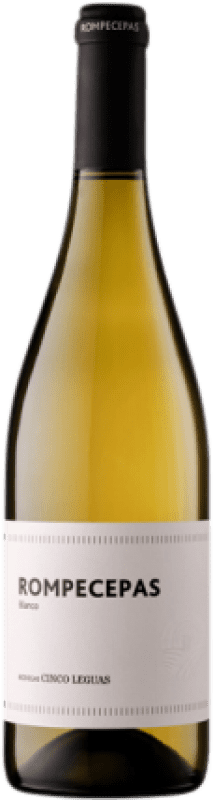Kostenloser Versand | Weißwein Cinco Leguas Rompecepas Blanco D.O. Vinos de Madrid Spanien Torrontés, Airén, Malvar, Jaén 75 cl