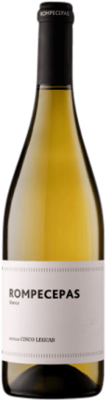 Free Shipping | White wine Cinco Leguas Rompecepas Blanco D.O. Vinos de Madrid Spain Torrontés, Airén, Malvar, Jaén 75 cl