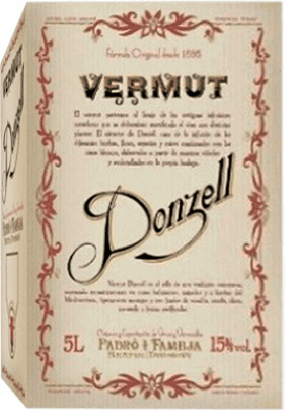 Free Shipping | Vermouth Padró Donzell Blanco — White Catalonia Spain Bag in Box 5 L Free Shipping | Vermouth Padró Donzell Blanco — White Catalonia Spain Bag in Box 5 L