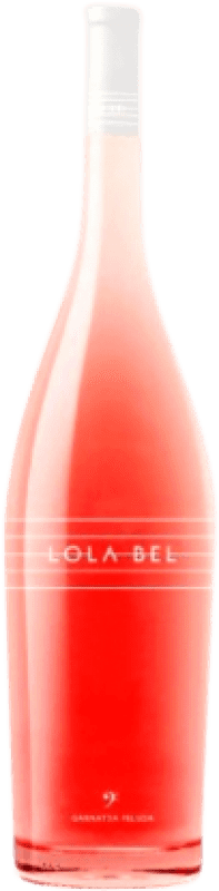 32,95 € Kostenloser Versand | Rosé-Wein Vinyes del Convent Lola Bel D.O. Terra Alta Magnum-Flasche 1,5 L