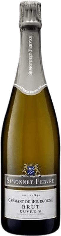 23,95 € | Blanc mousseux Taittinger Simonnet-Febvre Cuvée Brut A.O.C. Crémant de Bourgogne Bourgogne France Pinot Noir, Chardonnay 75 cl