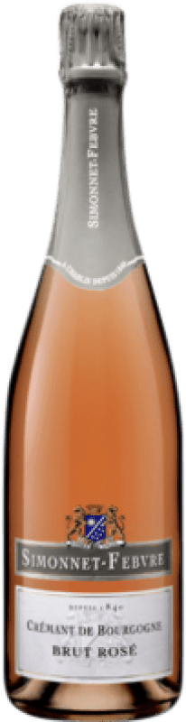 31,95 € Kostenloser Versand | Rosé Sekt Taittinger Simonnet-Febvre Rosé Brut A.O.C. Crémant de Bourgogne