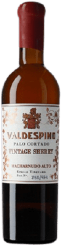 Бесплатная доставка | Крепленое вино Valdespino Palo Cortado Vintage D.O. Jerez-Xérès-Sherry Испания Половина бутылки 37 cl