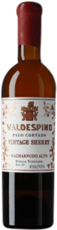 135,95 € 送料無料 | 酒精強化ワイン Valdespino Vintage, Palo Cortado — パロ・コルタド D.O. Jerez-Xérès-Sherry ハーフボトル 37 cl
