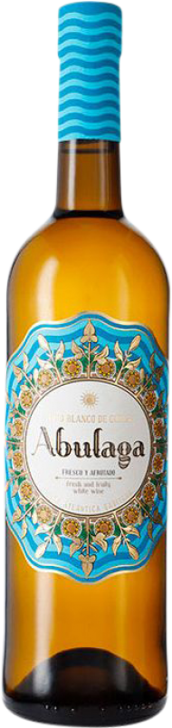 6,95 € | Vinho branco Abulaga. Vino de Costa Espanha Mascate 75 cl