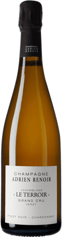 Envio grátis | Espumante branco Adrien Renoir. Le Terroir A.O.C. Champagne Champagne França 75 cl